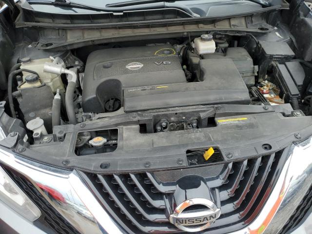 5N1AZ2MHXJN135024 - 2018 NISSAN MURANO S GRAY photo 11