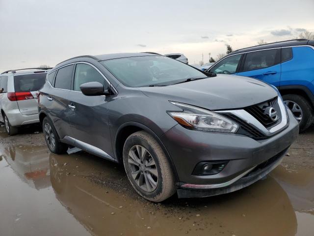 5N1AZ2MHXJN135024 - 2018 NISSAN MURANO S GRAY photo 4