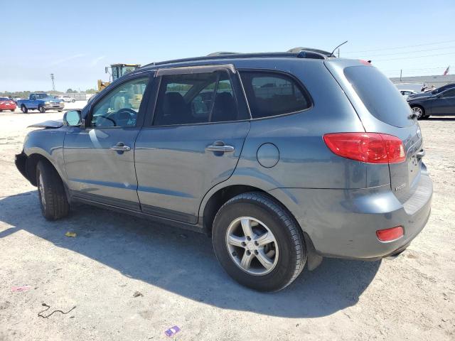 5NMSG13D07H074375 - 2007 HYUNDAI SANTA FE GLS BLUE photo 2