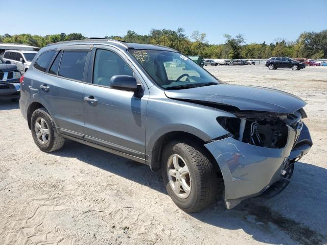 5NMSG13D07H074375 - 2007 HYUNDAI SANTA FE GLS BLUE photo 4