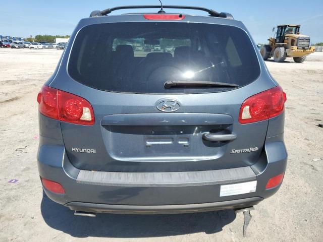 5NMSG13D07H074375 - 2007 HYUNDAI SANTA FE GLS BLUE photo 6