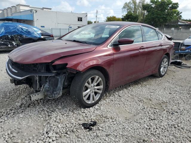 1C3CCCAB9GN113615 - 2016 CHRYSLER 200 LIMITED RED photo 1