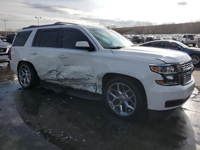 1GNSCBKCXFR717438 - 2015 CHEVROLET TAHOE C1500 LT WHITE photo 4