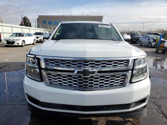 1GNSCBKCXFR717438 - 2015 CHEVROLET TAHOE C1500 LT WHITE photo 5