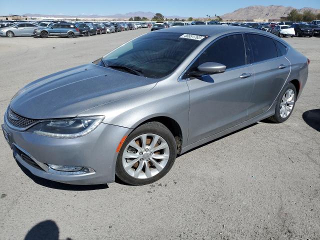 1C3CCCCG6FN510268 - 2015 CHRYSLER 200 C SILVER photo 1