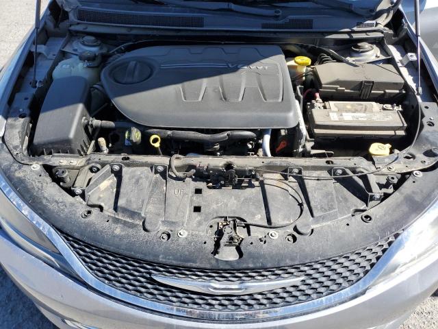 1C3CCCCG6FN510268 - 2015 CHRYSLER 200 C SILVER photo 11