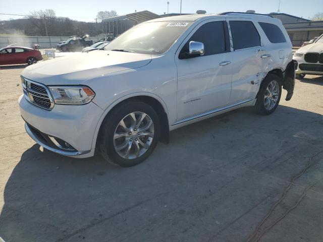 1C4RDHEG8HC857242 - 2017 DODGE DURANGO CITADEL WHITE photo 1