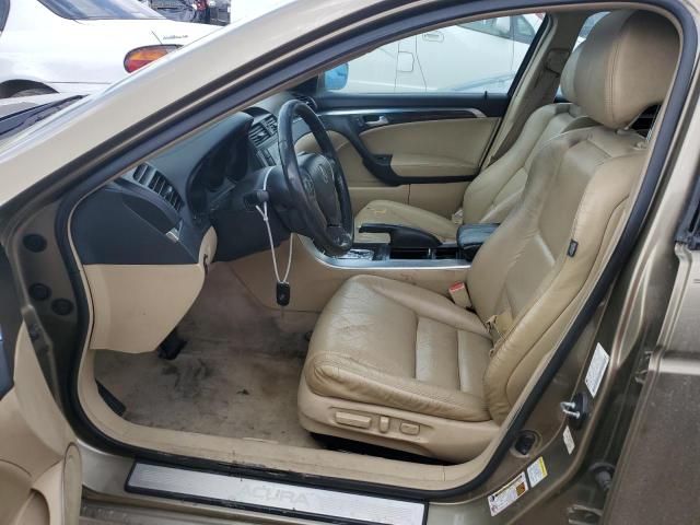 19UUA66248A028983 - 2008 ACURA TL BEIGE photo 7