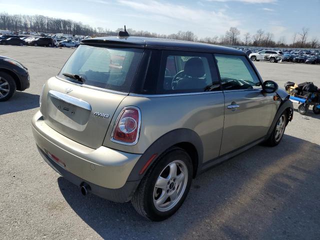 WMWSU3C58BT096433 - 2011 MINI COOPER TAN photo 3