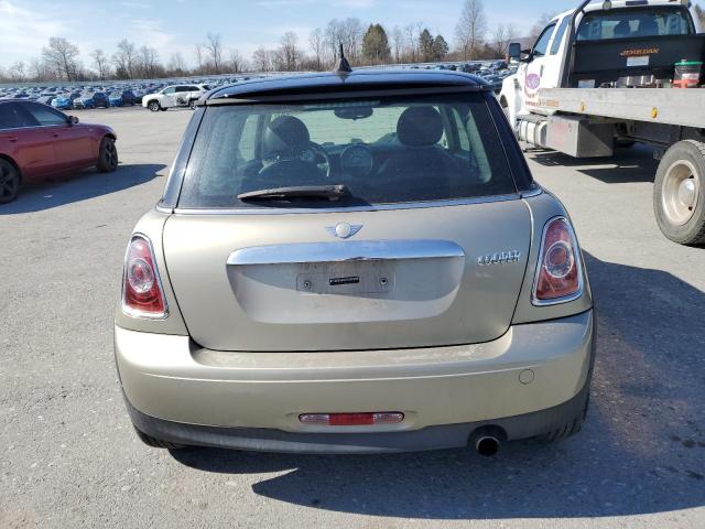 WMWSU3C58BT096433 - 2011 MINI COOPER TAN photo 6