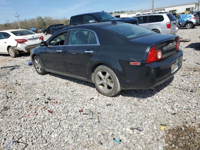 1G1ZC5E05CF175052 - 2012 CHEVROLET MALIBU 1LT BLACK photo 2