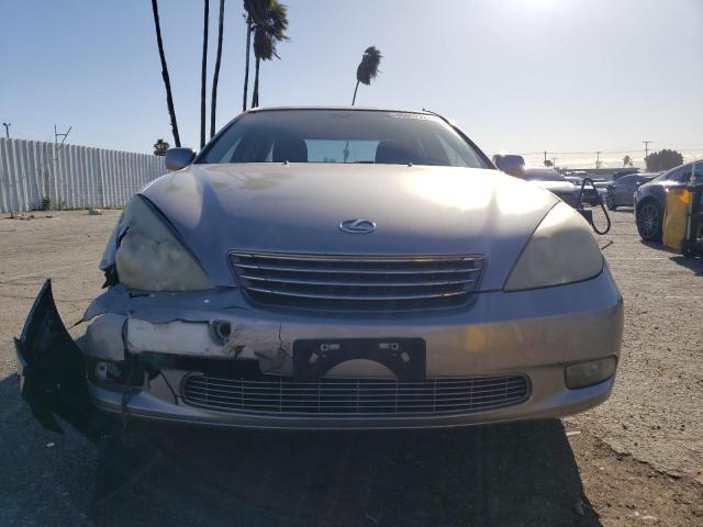 JTHBA30G445048886 - 2004 LEXUS ES 330 SILVER photo 5