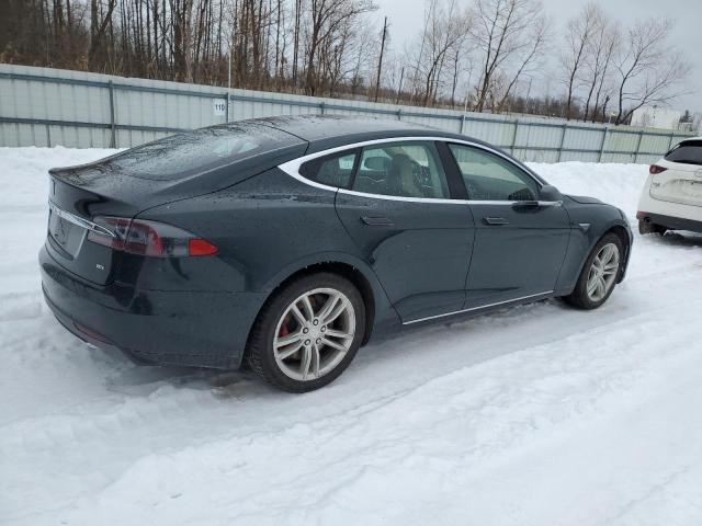 5YJSA1H13EFP34083 - 2014 TESLA MODEL S GRAY photo 3