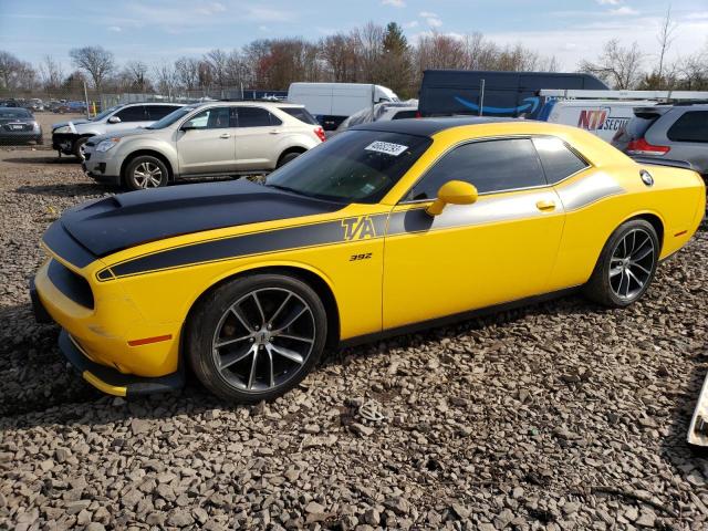 2C3CDZFJ7KH508751 - 2019 DODGE CHALLENGER R/T SCAT PACK YELLOW photo 1
