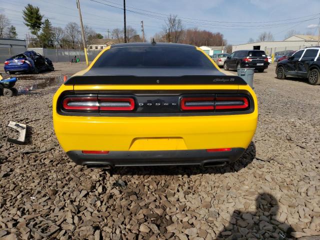 2C3CDZFJ7KH508751 - 2019 DODGE CHALLENGER R/T SCAT PACK YELLOW photo 6