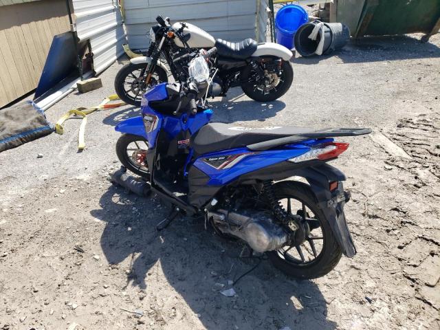 H0DTAEM10NX015292 - 2021 OTHR MOPED BLUE photo 3
