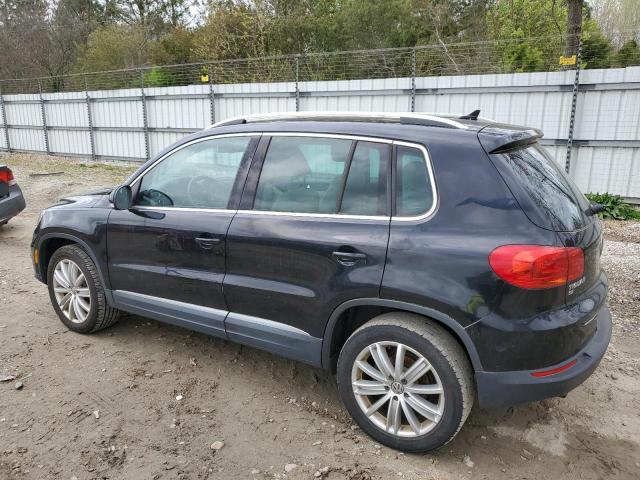 WVGBV7AX9GW581810 - 2016 VOLKSWAGEN TIGUAN S BLACK photo 2