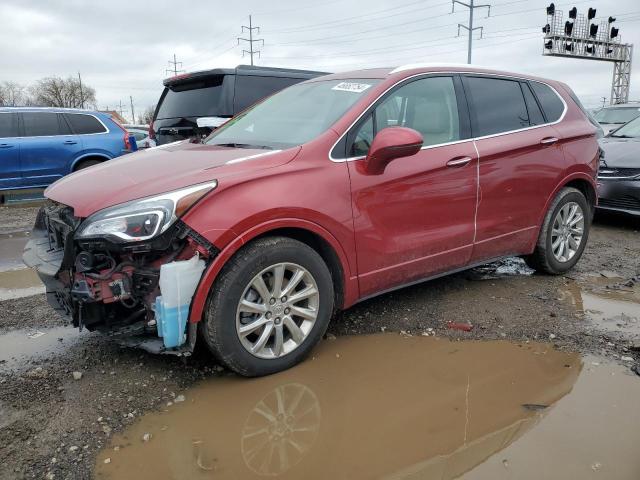 LRBFXCSA9LD032163 - 2020 BUICK ENVISION ESSENCE RED photo 1