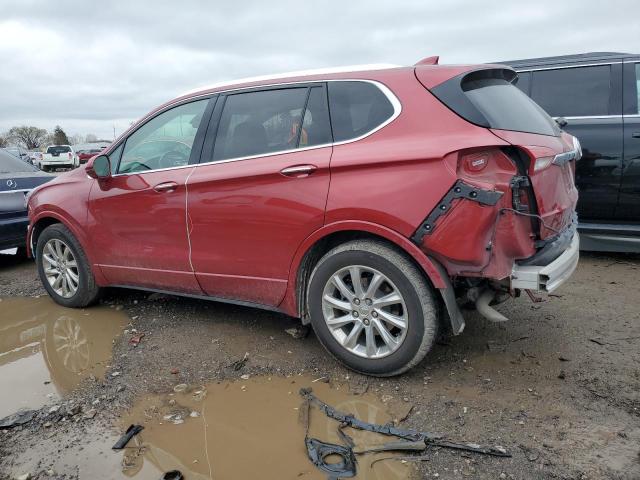 LRBFXCSA9LD032163 - 2020 BUICK ENVISION ESSENCE Կարմիր լուսանկար 2