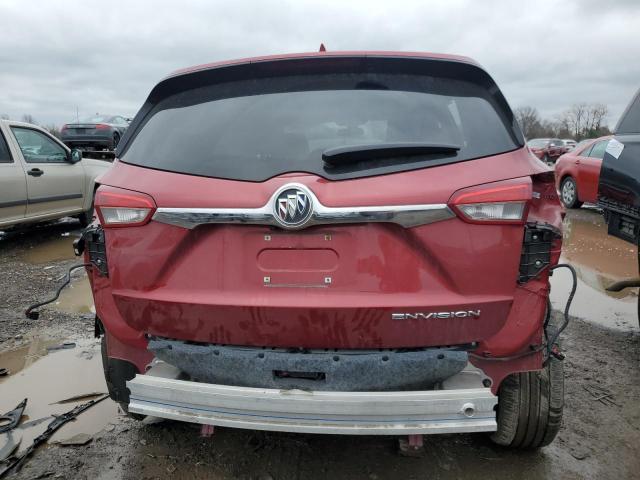 LRBFXCSA9LD032163 - 2020 BUICK ENVISION ESSENCE Կարմիր լուսանկար 6