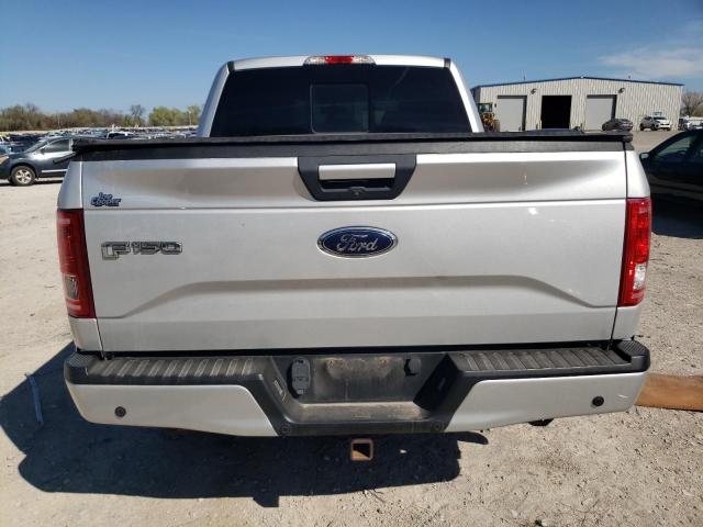 1FTEW1EP3HKC18594 - 2017 FORD F150 SUPERCREW SILVER photo 6