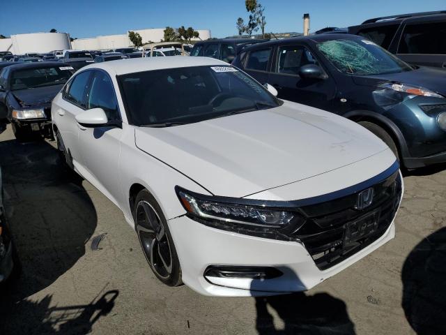 1HGCV1F38KA041190 - 2019 HONDA ACCORD SPORT WHITE photo 4