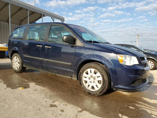 2C4RDGBG9FR689937 - 2015 DODGE GRAND CARA SE BLUE photo 4