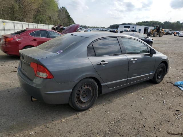 2HGFA1F54BH301922 - 2011 HONDA CIVIC LX GRAY photo 3