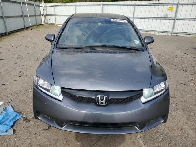 2HGFA1F54BH301922 - 2011 HONDA CIVIC LX GRAY photo 5