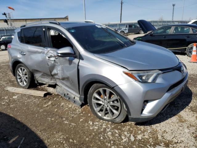 2T3DFREV0HW569088 - 2017 TOYOTA RAV4 LIMITED Argent photo 4