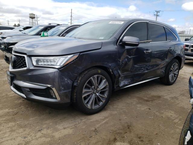 5J8YD4H53JL016807 - 2018 ACURA MDX TECHNOLOGY GRAY photo 1