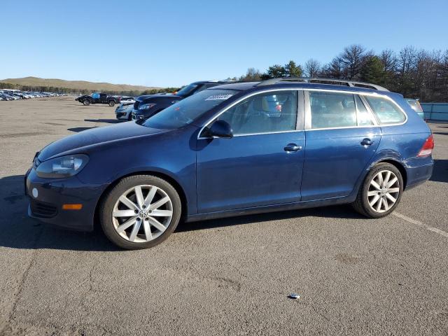 3VWPL7AJ0CM651777 - 2012 VOLKSWAGEN JETTA TDI BLUE photo 1