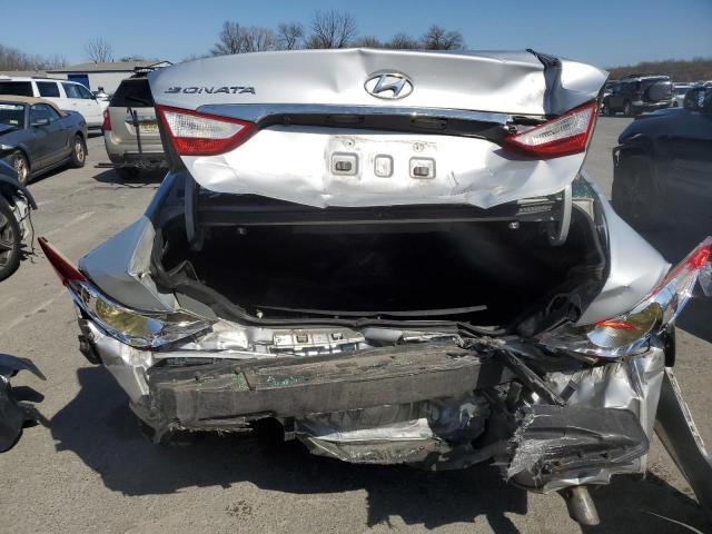 5NPEB4AC6DH550487 - 2013 HYUNDAI SONATA GLS SILVER photo 6