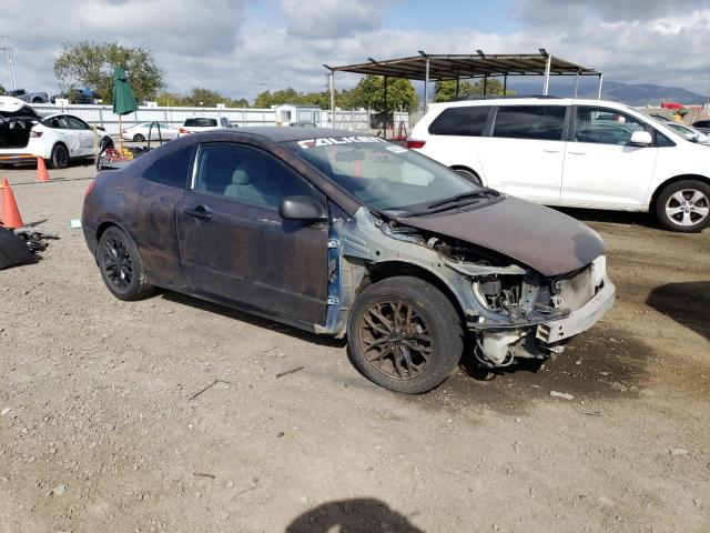 2HGFG12698H548701 - 2008 HONDA CIVIC LX BLACK photo 4