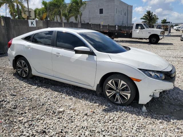 JHMFC1F74JX002837 - 2018 HONDA CIVIC EXL თეთრი ფოტო 4