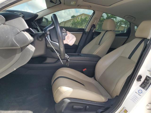 JHMFC1F74JX002837 - 2018 HONDA CIVIC EXL თეთრი ფოტო 7