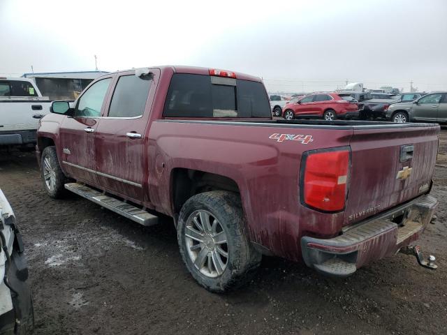 3GCUKTEC1FG168489 - 2015 CHEVROLET SILVERADO K1500 HIGH COUNTRY BURGUNDY photo 2