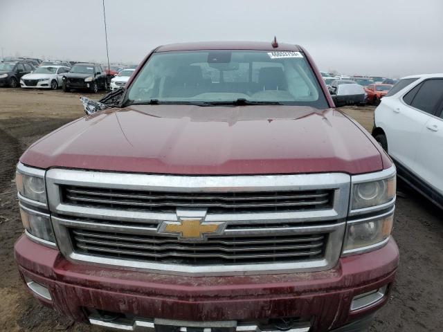 3GCUKTEC1FG168489 - 2015 CHEVROLET SILVERADO K1500 HIGH COUNTRY BURGUNDY photo 5