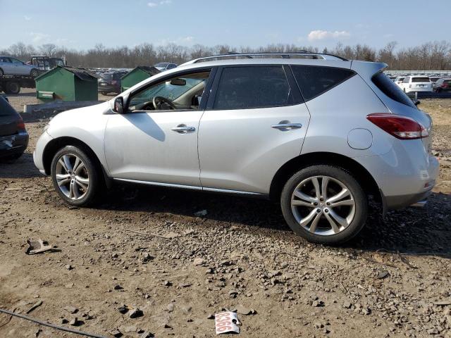 JN8AZ1MWXCW235283 - 2012 NISSAN MURANO S SILVER photo 2