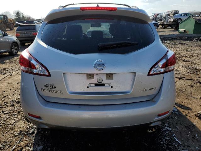 JN8AZ1MWXCW235283 - 2012 NISSAN MURANO S SILVER photo 6