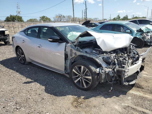 1N4AA6CVXNC504739 - 2022 NISSAN MAXIMA SV SILVER photo 4