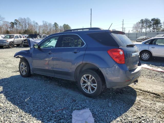 2GNFLNEK3D6372638 - 2013 CHEVROLET EQUINOX LT BLUE photo 2