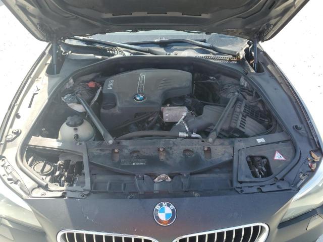 WBA5A7C51ED219968 - 2014 BMW 528 XI GRAY photo 11