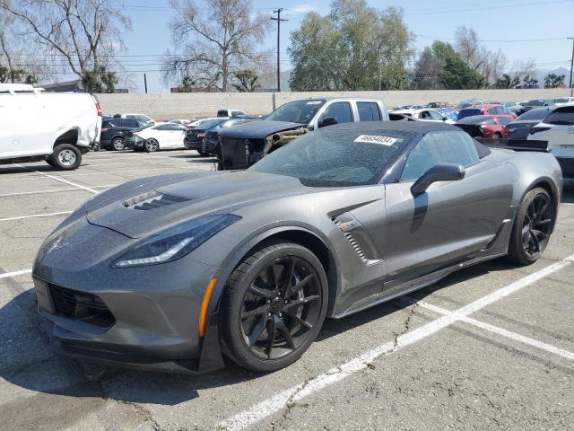 1G1YU3D68G5611519 - 2016 CHEVROLET CORVETTE Z06 3LZ GRAY photo 1