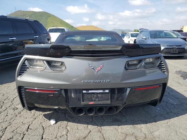 1G1YU3D68G5611519 - 2016 CHEVROLET CORVETTE Z06 3LZ GRAY photo 6