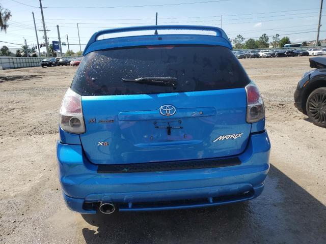 2T1KR30E17C648622 - 2007 TOYOTA COROLLA XR BLUE photo 6