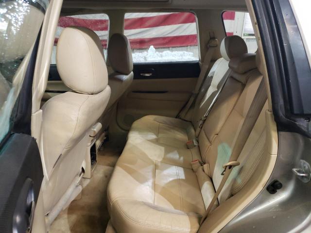 JF1SG67616H743185 - 2006 SUBARU FORESTER 2.5X LL BEAN GRAY photo 10