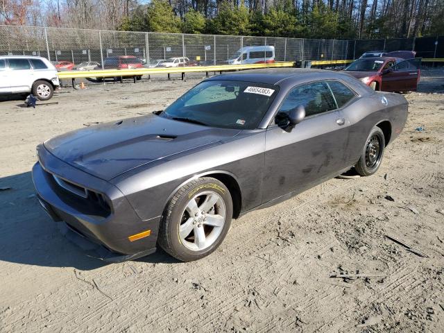 2C3CDYAG2EH233980 - 2014 DODGE CHALLENGER SXT GRAY photo 1