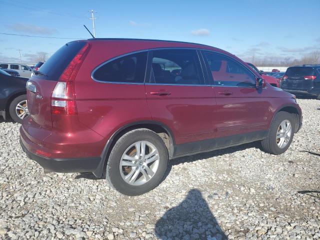 5J6RE4H78BL096506 - 2011 HONDA CR-V EXL BURGUNDY photo 3