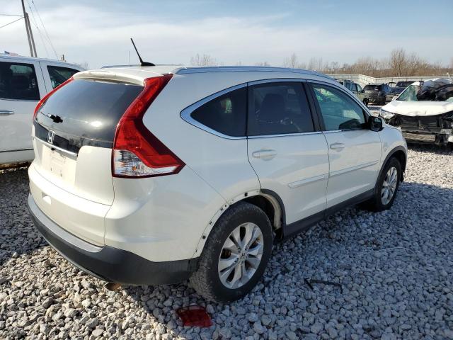 5J6RM3H70DL021542 - 2013 HONDA CR-V EXL WHITE photo 3